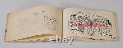 10 Original Plates in Ink Foreign Legion, 1943, Boudu