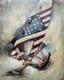 1956 Windsurfing Edition With U.s. Flag Art 3 Dimensions