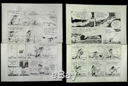 2 Jannin Original Plates For Newspaper Spirou Albumdessin Originalbd