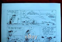 2 Jannin Original Plates For Newspaper Spirou Albumdessin Originalbd