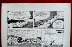 2 Jannin Original Plates For Newspaper Spirou Albumdessin Originalbd