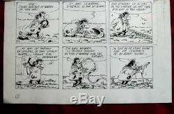 2 Jannin Original Plates For Newspaper Spirou Albumdessin Originalbd