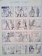 2 Original Comic Strips Signed By Luc Leguey. The Magic Pistol