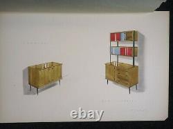 3 Original Drawing Boards By R. Magnat Interior Decor/ Vintage Furniture