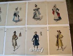 48 Boards Opera Theatre La Boheme (puccini) 1896 Original Drawing Costume Decoration