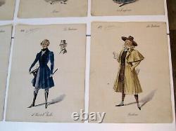 48 Boards Opera Theatre La Boheme (puccini) 1896 Original Drawing Costume Decoration