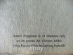 Abel Imblot Painter Charentais Album Dessins 10 Planches 1963