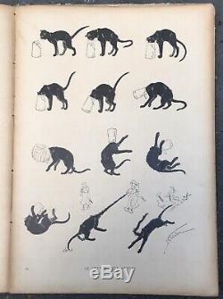 Album Cats Théophile-alexandre Steinlen Drawings Boards 26 1898