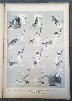 Album Cats Théophile-alexandre Steinlen Drawings Boards 26 1898