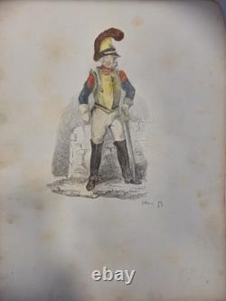 Album of Original Drawings 1853-1855 Bound in Leather 22 Plates