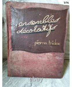Antique Book, Art Deco Furniture Design, 188 Drawing Plates, Pierre Tridon