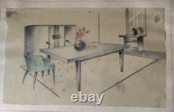 Antique Book, Art Deco Furniture Design, 188 Drawing Plates, Pierre Tridon