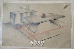 Antique Book, Art Deco Furniture Design, 188 Drawing Plates, Pierre Tridon
