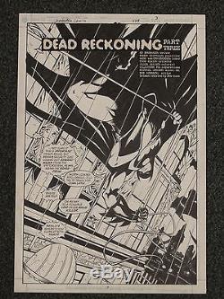 Batman Detective Comics Tommy Castillo Original Board