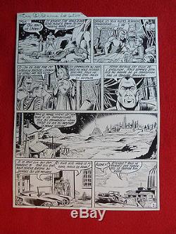 Bd Board Drawing Original Indian Ink Science Fiction The Weapon Of The Future Artim