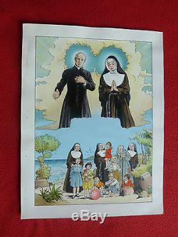 Bd Board Original Drawing From China Ink Color Capucine Carmen Religion