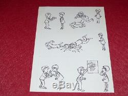 Bd Drawing Strido Humor Press / Board Original Photographer Bd 33x25 1960