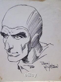 Bernie Wrightson Original Drawing