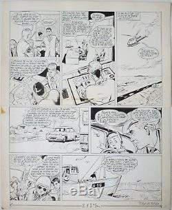 Billy Hathaway Original Antonio Parras Planche Appeared In Driver 1965