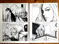 Birago BALZANO Zora the vampire 1973 BD Comics Italy Original board