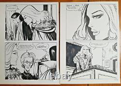 Birago BALZANO Zora the vampire 1973 BD Comics Italy Original board