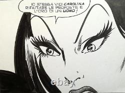 Birago Balzano Zora 1973 Board Bd Drawing Ink Fumetto Italia Tavola Original