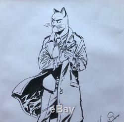 Blacksad Great Original Illustration John Blacksad (2008)