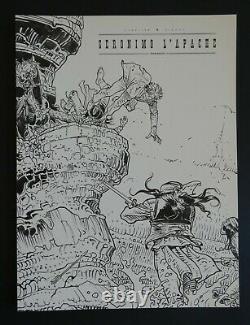 Blueberry Large Paper Format N&b Geronimo L'apache Jean Giraud Gir Mepoius