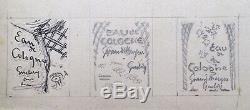 Board Original Drawings Projects Labels Eau De Cologne Perfume Geldy 1921