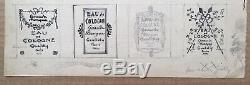 Board Original Drawings Projects Labels Eau De Cologne Perfume Geldy 1921