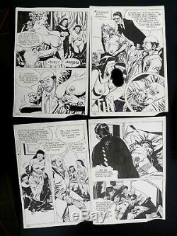 Cecchetto Hell And Damnation (rose Series 18) Complete Story 86 Original Plates
