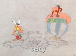 Celluloid Asterix And Cleopatra. According To Uderzo