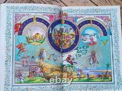 Charlemagne’s Journey to Jerusalem. Ill. MINCET + suite, drawing, lithograph, plate