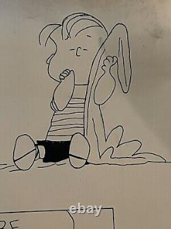Charles Schulz 1922/2000 Original Board Drawings Peanuts 1960/70