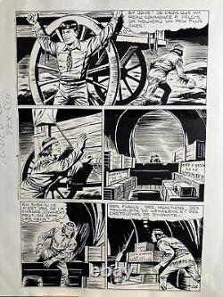 Chinese Ink Comic Strip from the Rodéo Review Tex Willer Numbered