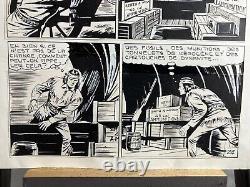 Chinese Ink Comic Strip from the Rodéo Review Tex Willer Numbered