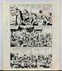 Chinese Ink Comic Strip From The Rodéo Tex Willer Magazine Numbered