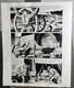 Chinese Ink Comic Strip Page From The Rod&eacute;o Magazine, Tex Willer, Numbered