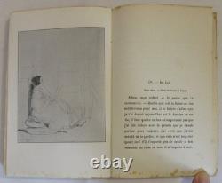 Correspondence of George Sand and Alfred de Musset, 1904, decorated plates, drawings