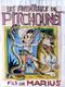 Cover Of Pitchounet Original Drawing By Mat Around 1930 + Charlot Plate