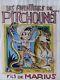 Cover Of Pitchounet Original Drawing By Mat Around 1930 + Board Of Charlot.