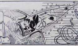 Cover of PITCHOUNET, original drawing by MAT circa 1930 + CHARLOT comic strip