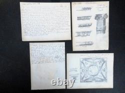 DRAWINGS 18 PLATES OF LOUIS XIV FURNITURE BY THE SAME ARTIST EARLY 19th CENTURY D 247