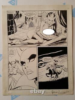 Dino Leonetti 2 Original Boards drawing Tavola Maghella Menelik Elvifrance 73