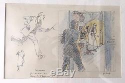 Drawing Original Color 2 Jelly Blake And Mortimer 17 25 CM