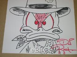 Drawing Original / Donald Sign Don Rosa / Rare / Tres Bon Etat