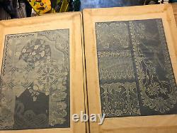 Drawings Embroidery Costumes Furnishing Félix Fuzier 20 Planches Calavas Paris