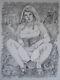 Elisabet Ramirez Erotic Drawing Original Plate Little Red Riding Hood Story