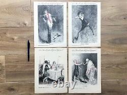 Elsen 4 Unpublished Boards Lithography Hors Texte Du Grand Guignol 1927