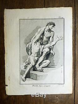 Encyclopedia Diderot D'alembert 1 Box Drawing Figures Grouped 18c